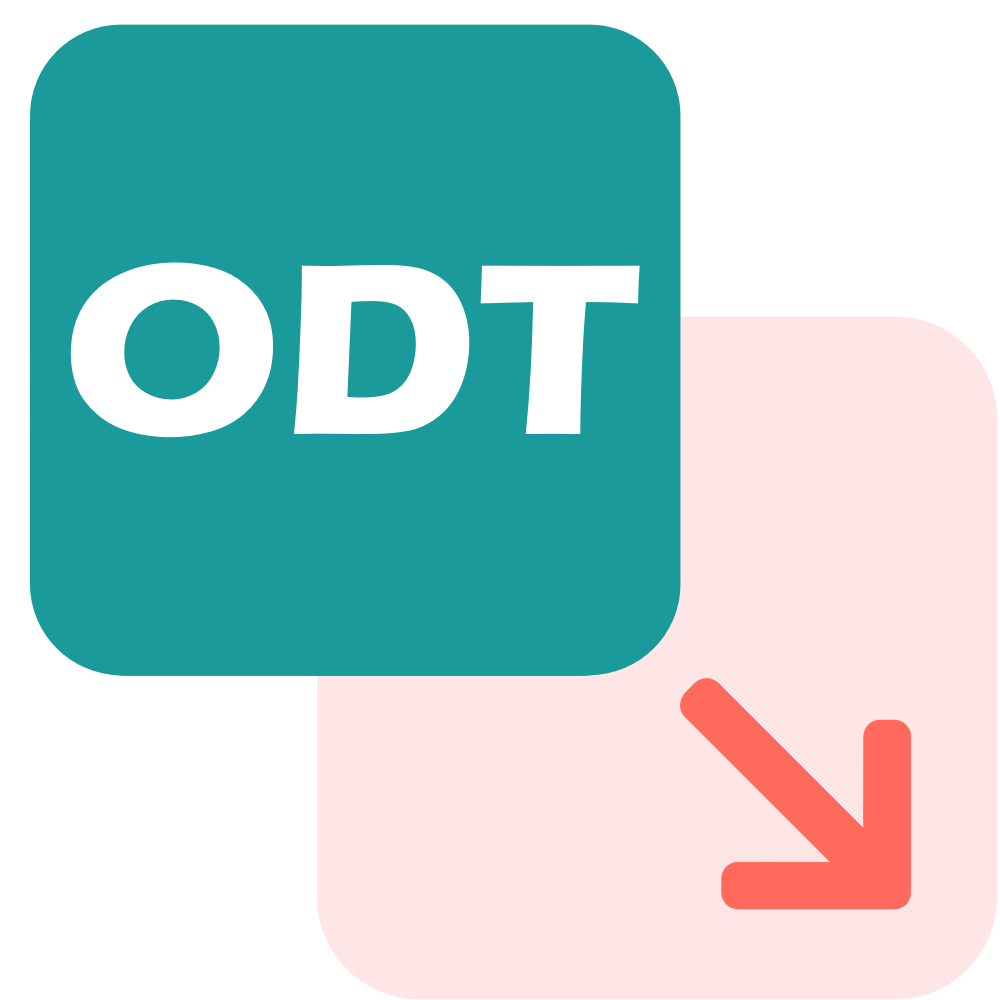 ODT to PDF